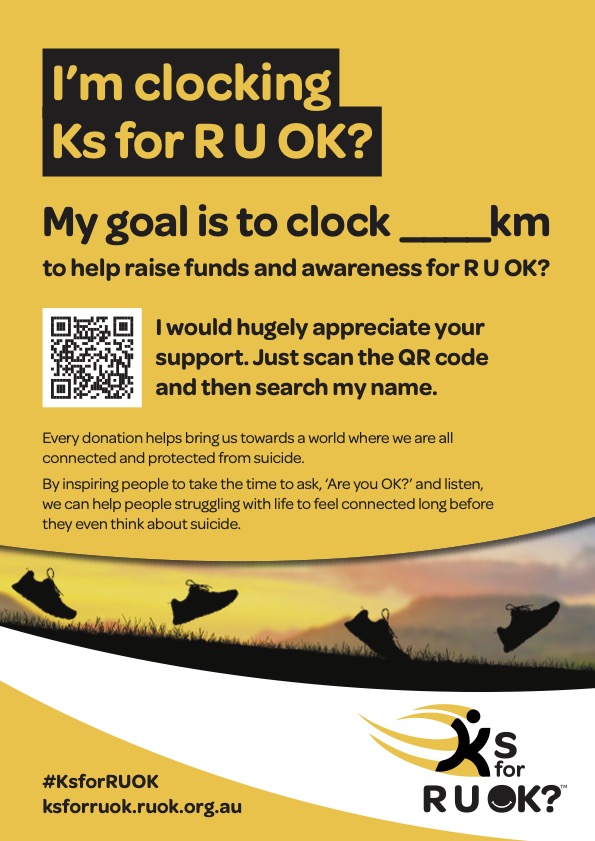 Ks for R U OK? Poster